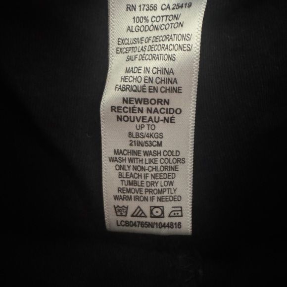 Little Me Ballet Slipper Pink and Black Kids Matching Set - Picture 4 of 6